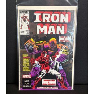 Marvel Iron Man #200 Comic Book Crimson Dynamo Avengers The Best Defense Stark